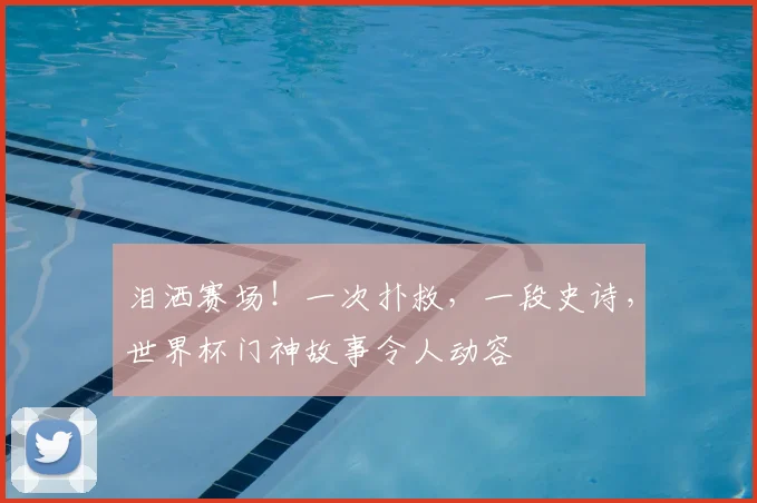 泪洒赛场!一次扑救,一段史诗,世界杯门神故事令人动容